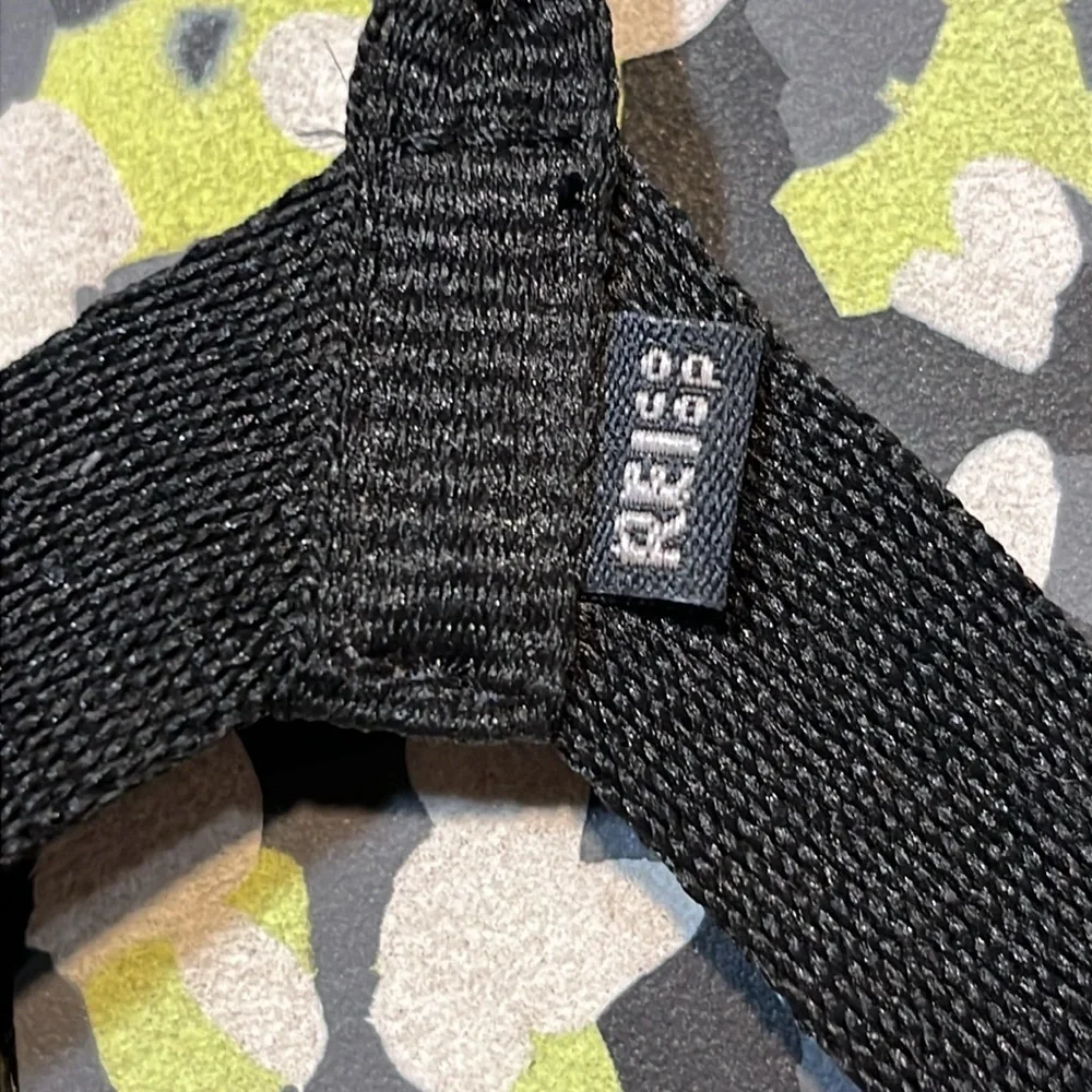 NWOT REI Coop Flip Flop SANDALS Recycled Scraps Sustainable Men’s 8 Women’s 9